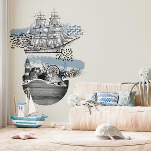 Papel pintado panorámico matelot