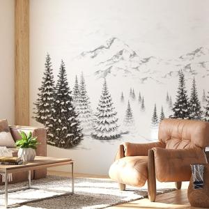 Papel pintado panorámico - Montagne - 9 tiras : 432 x 270 c…