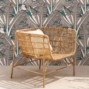 Papel pintado panorámico palmito gigante