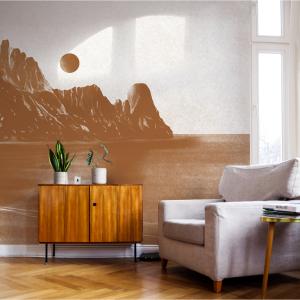 Papel pintado panorámico prendre le large 1 beige 170x250cm