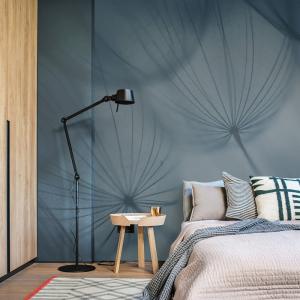 Papel pintado panoramico Vegetal de diente de león, Azul 22…