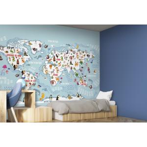 Papel pintado panorámico wonderful planet