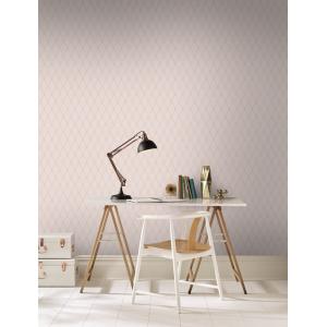 Papel pintado rosa escamas 1005x52cm