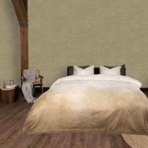 Papel pintado serenidad dorado 1005 x 52 cm