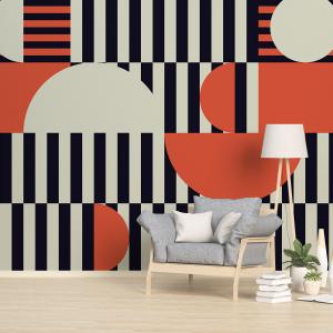 Papel pintado tangram 364x270cm