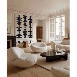 Papel pintado tinta de alta gama 200 g 300x200 cm 4 tiras…