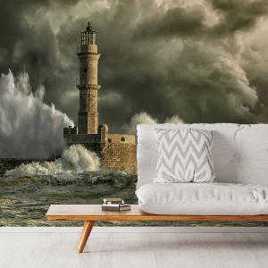 Papel pintado tormenta en el faro 364x270cm