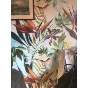 Papel pintado tropical en papel ecológico fino,280x200 cm,8…