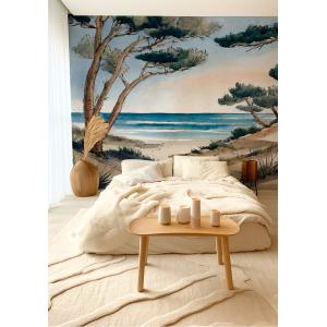 Papel pintado vista al mar de alta gama 200 g 250x300 cm 6…