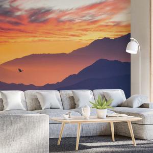Papel pintado vuelo sobre la montaña  364x270cm