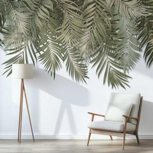 Papel tapiz de palmeras colgantes 364x270cm