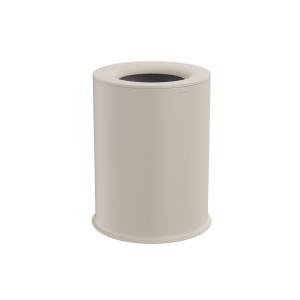 Papelera geyser acero inoxidable beige 26x20,5x20,5