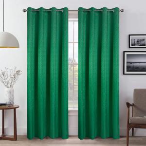 Par de cortinas Victory Verde 140x260cm