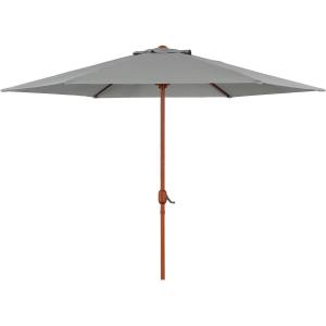 Parasol aluminium gris