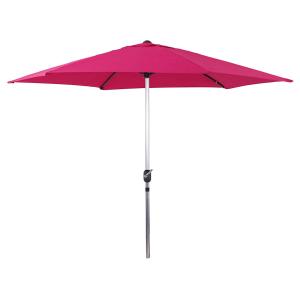 Parasol aluminium rosa 300 x 300 x 240 cm