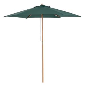 Parasol de jardín ø250x230 cm verde oscuro