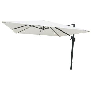 Parasol péndulo cuadrado, tela de 300 cm x 300 cm, aluminio…