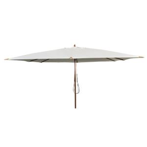 Parasol recto 4x3 m crudo