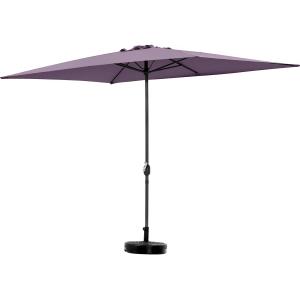 Parasol stahl (rahmen) púrpura 200 x 300 x 235 cm