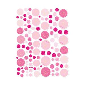 Pegatinas antideslizantes para bañeras burbujas rosa