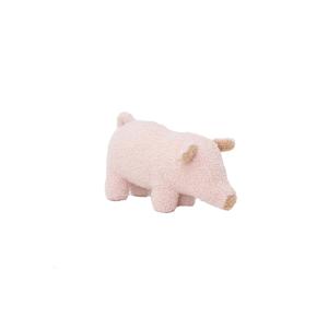Peluche baby pig de algodón 100% rosa 30X8X13cm