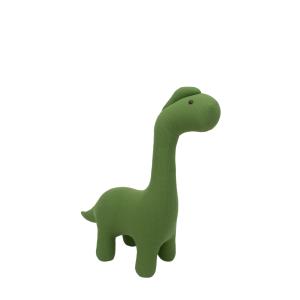 Peluche dinosaurio maxi de algodón 100% verde 100X30X100 cm