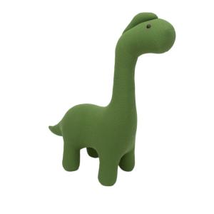 Peluche dinosaurio maxi de algodón 100% verde 100X30X105 cm