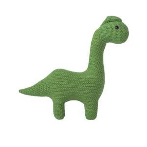 Peluche dinosaurio mini de algodón 100% verde 47X13X41 cm