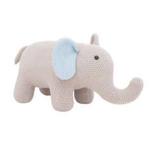 Peluche elefante algodón 100% gris