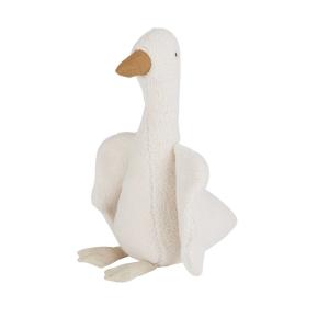 Peluche infantil de oca blanco, beige y marrón, Alt. 34,5 c…