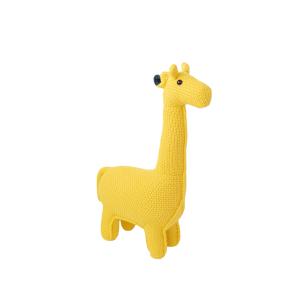 Peluche jirafa mini de algodón 100% amarillo 53X16X55 cm