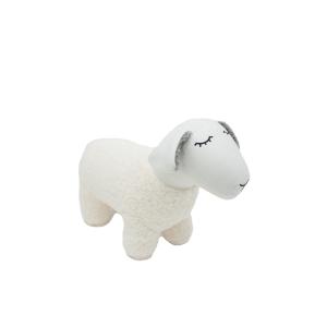 Peluche oveja mini de algodón 100% blanco 49X18X34 cm