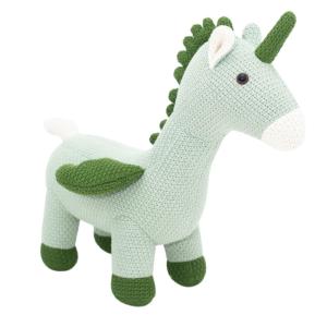 Peluche pegasus de algodón 100% verde