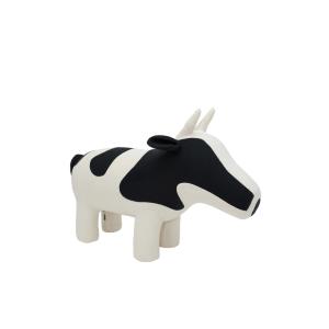 Peluche vaca maxi de algodón 100% blanco 110X45X75 cm