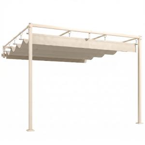 Pérgola 298x297x221 cm beige