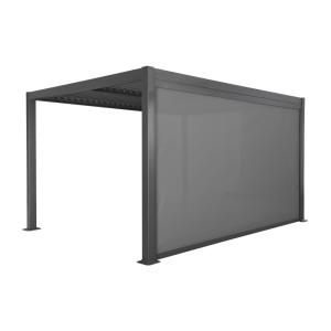 Pérgola bioclimática 3x4m de aluminio y acero   toldo 4m, a…