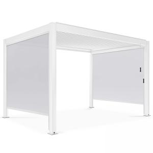 Pérgola bioclimática autoportante 3x4m y 2 toldos 2,66 x 2,…