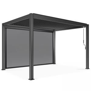 Pérgola bioclimática autoportante de 3x4m con 1 toldo de 37…