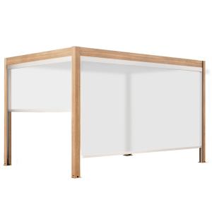 Pérgola bioclimática autoportante y motorizada 3x4m y 2 est…