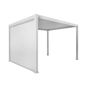 Pérgola bioclimática de aluminio 3x4m   panel vertical 3m ,…