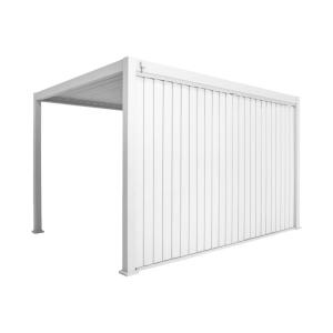 Pérgola bioclimática de aluminio 3x4m   panel vertical 4m ,…