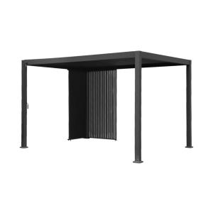 Pérgola bioclimática de aluminio 3x4m   persianas verticale…