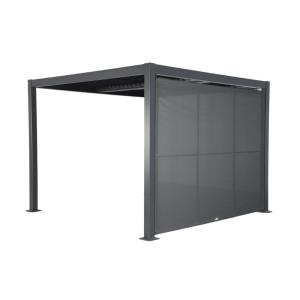 Pérgola bioclimática de aluminio y acero 3x3m   toldo 3m ,…