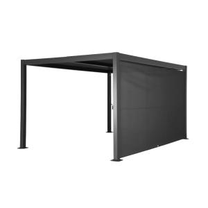 Pérgola bioclimática de aluminio y acero 3x4m   toldo 4m ,…