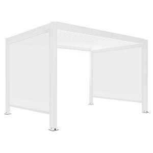 Pérgola bioclimática motorizada e iluminada 3x4m y 2 toldo