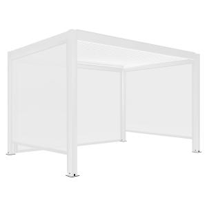 Pérgola bioclimática motorizada e iluminada 3x4m y 3 toldo