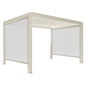 Pérgola bioclimática motorizada independiente, 3 x 4 m y 2…