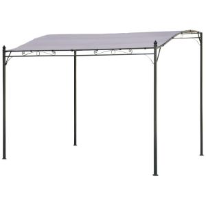 Pérgola mural 3 × 2,5m nice taupe