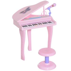 Piano infantil 48x39x69cm rosa