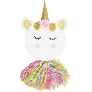 Piñata cabeza de unicornio